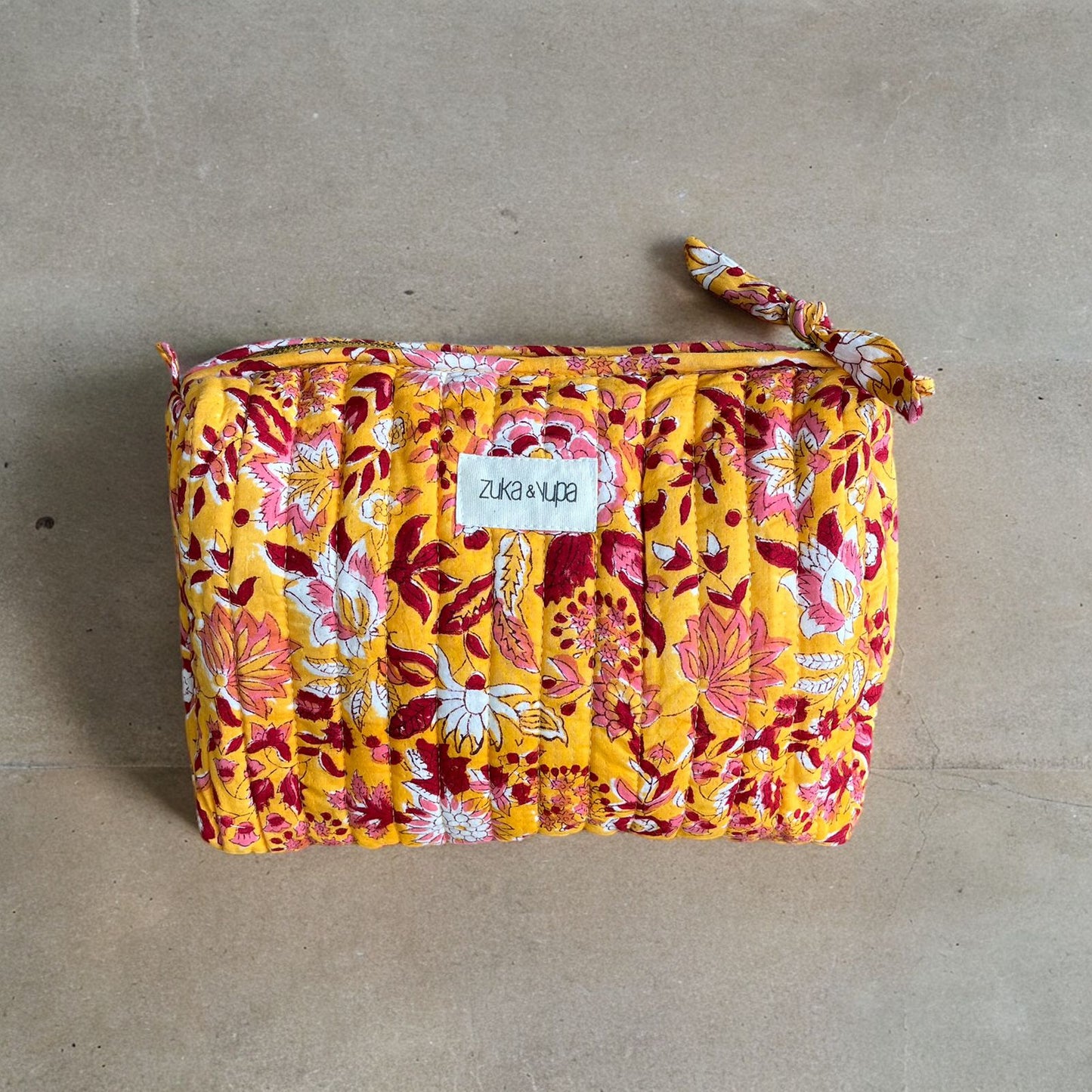 Neceser Camelia Ochre