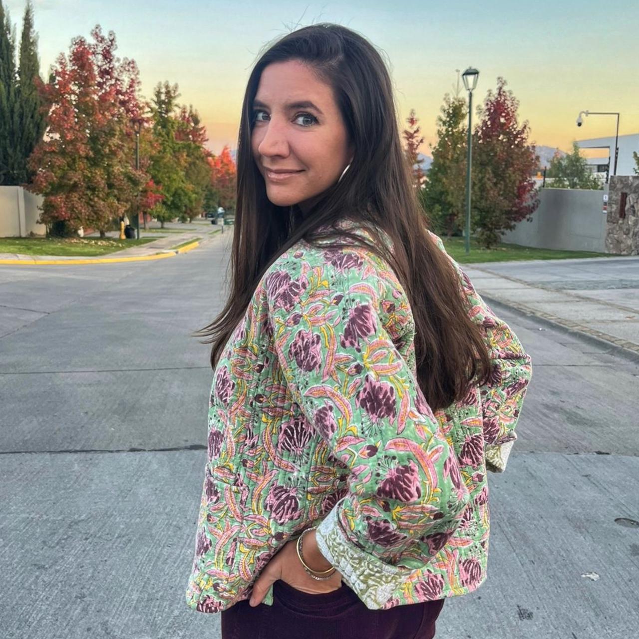 Chaqueta Adda Green