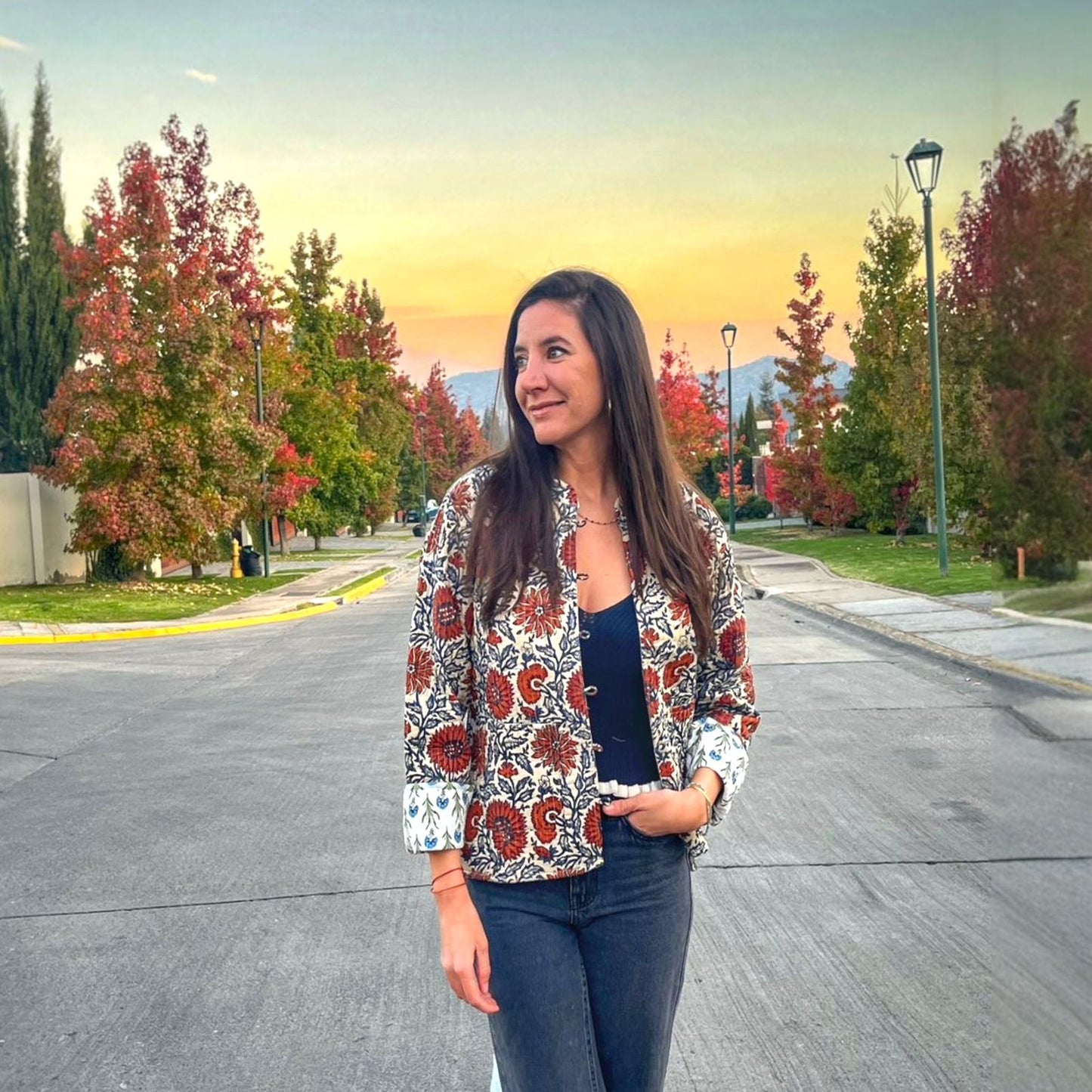 Chaqueta Adda Blue