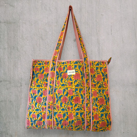 Tote Bag Amalfi Amarillo