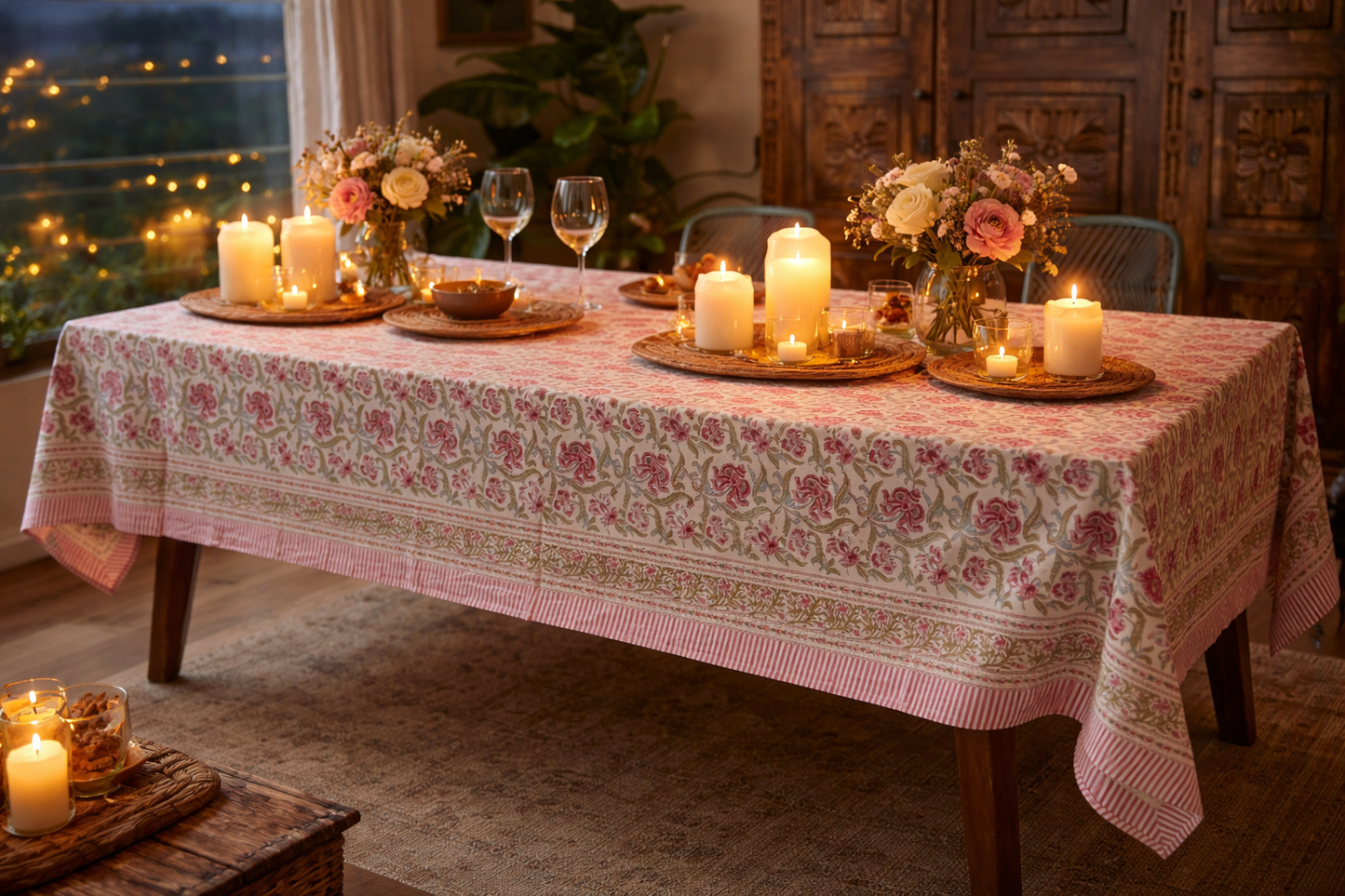 Mantel Cali Rosado