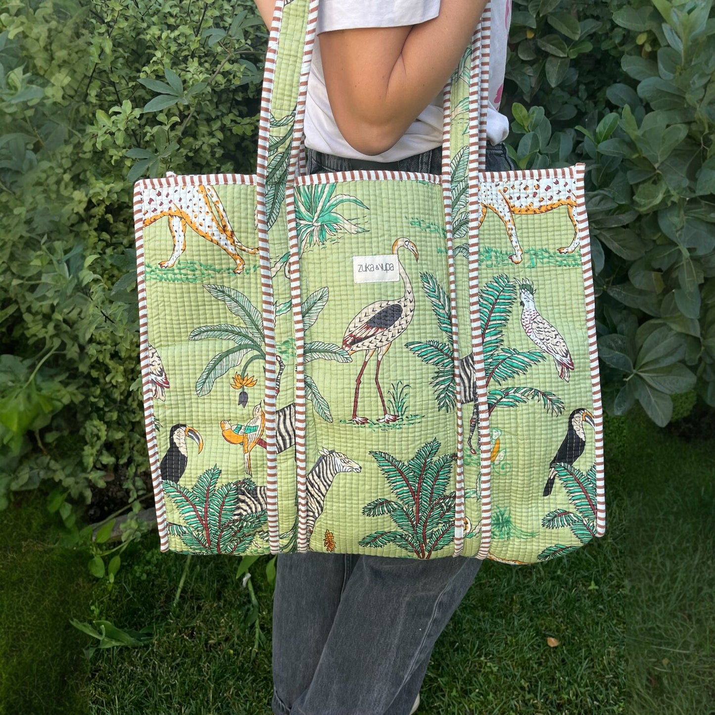 Tote Bag Mia Sage